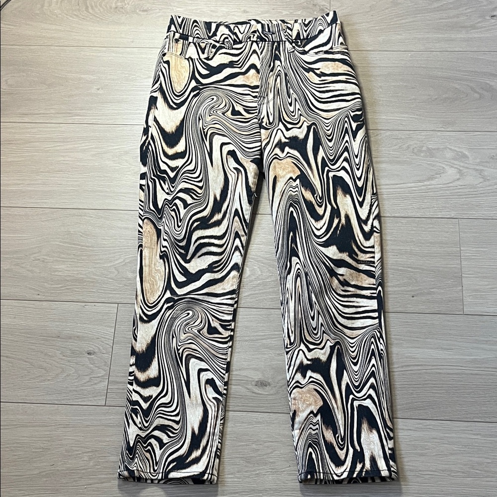 Good American Abstract Jeans